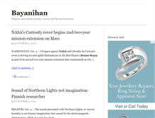 Tablet Screenshot of bayanihan.org